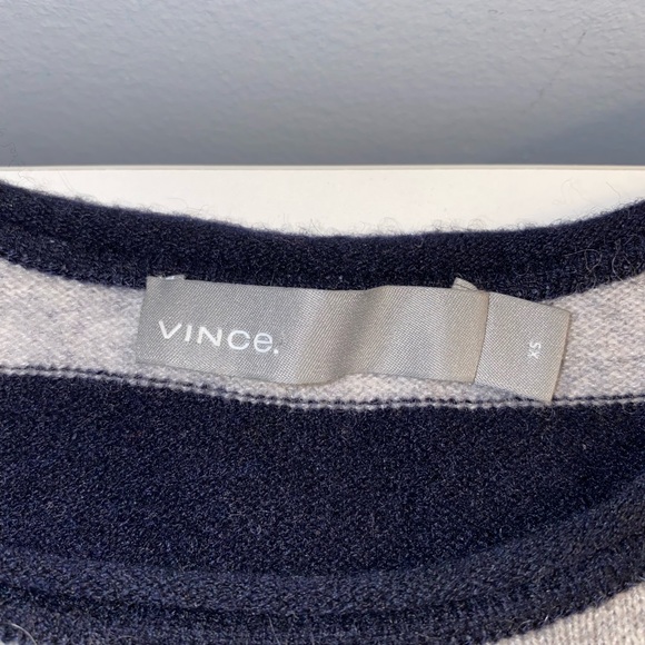 Vince Cashmere Striped Sweater - Picture 4 of 10